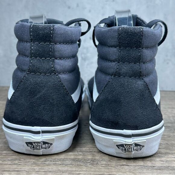 Vans~Boys~SK8-Hi Check Bumper Asphalt Skate Sneakers~Size 7 - Picture 4 of 8